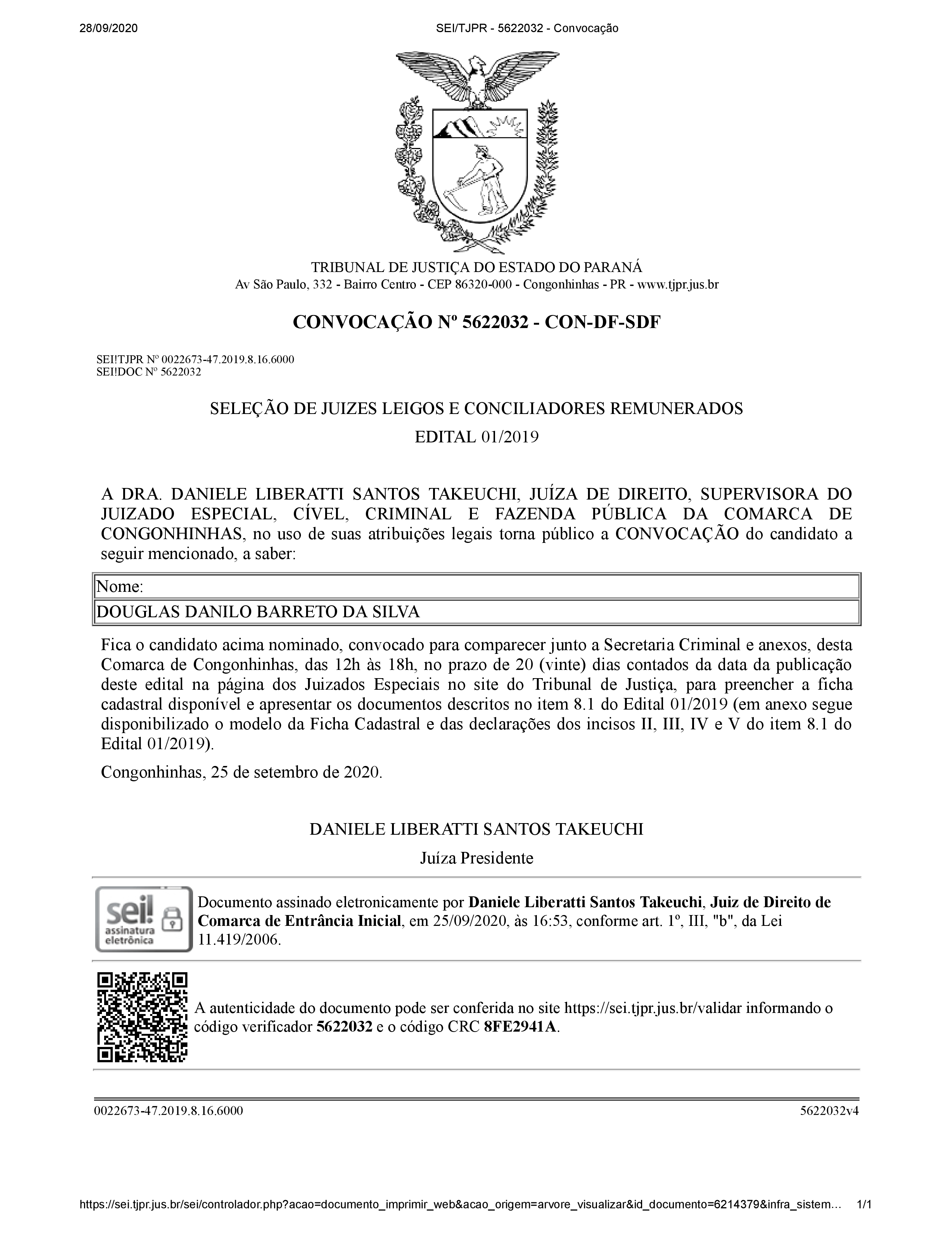 Disponibilizado em 28/09/2020