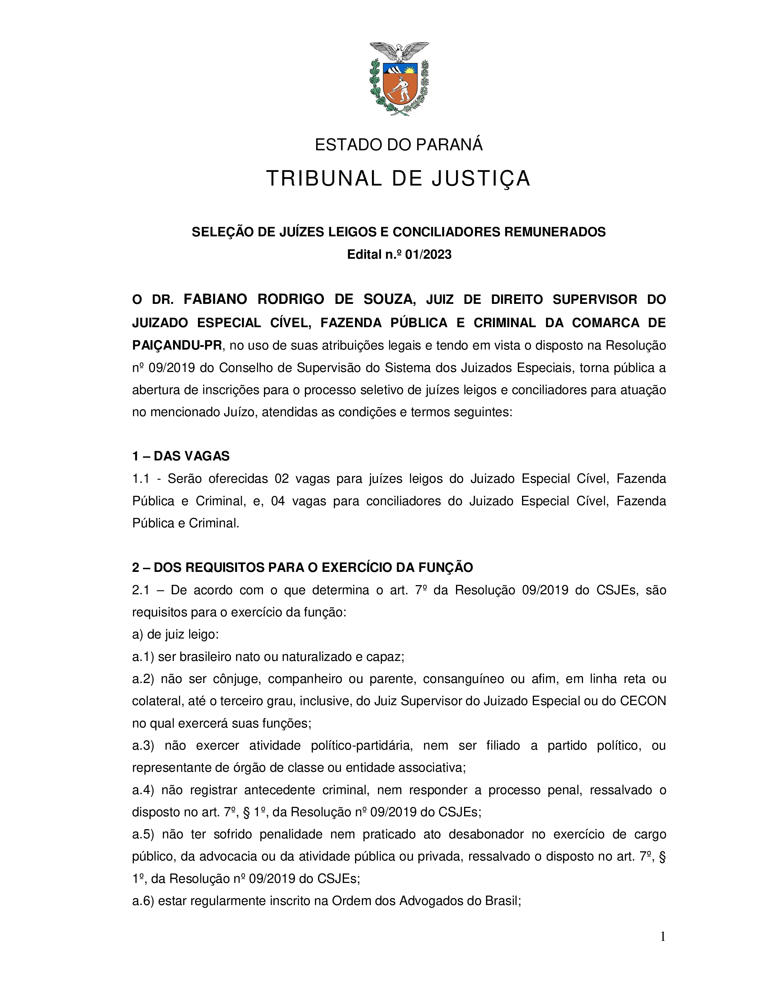 Disponibilizado em 23/02/2023