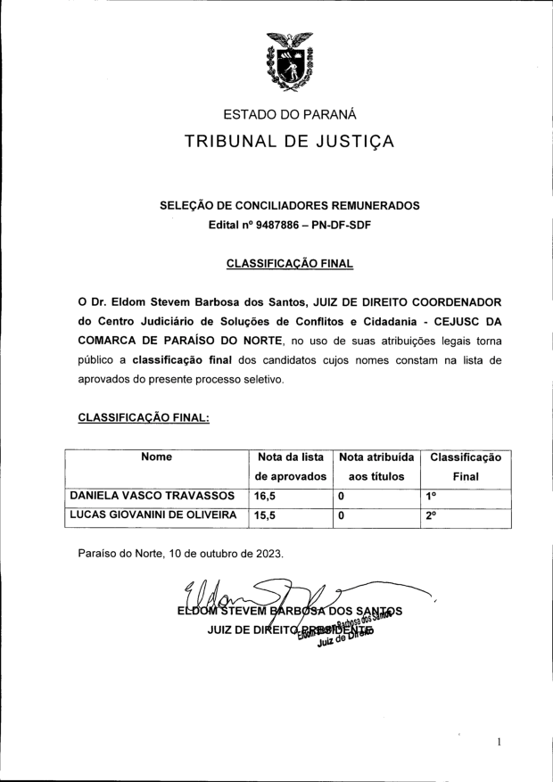 Disponibilizado em 18/10/2023