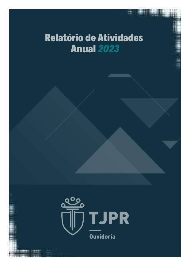 Relatório de Atividades da Ouvidoria-Geral - Ano 2023